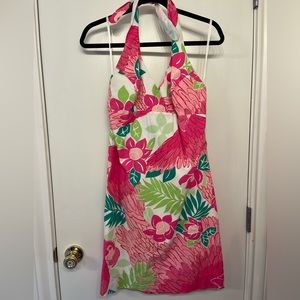 Lilly Pulitzer vintage halter dress size 6